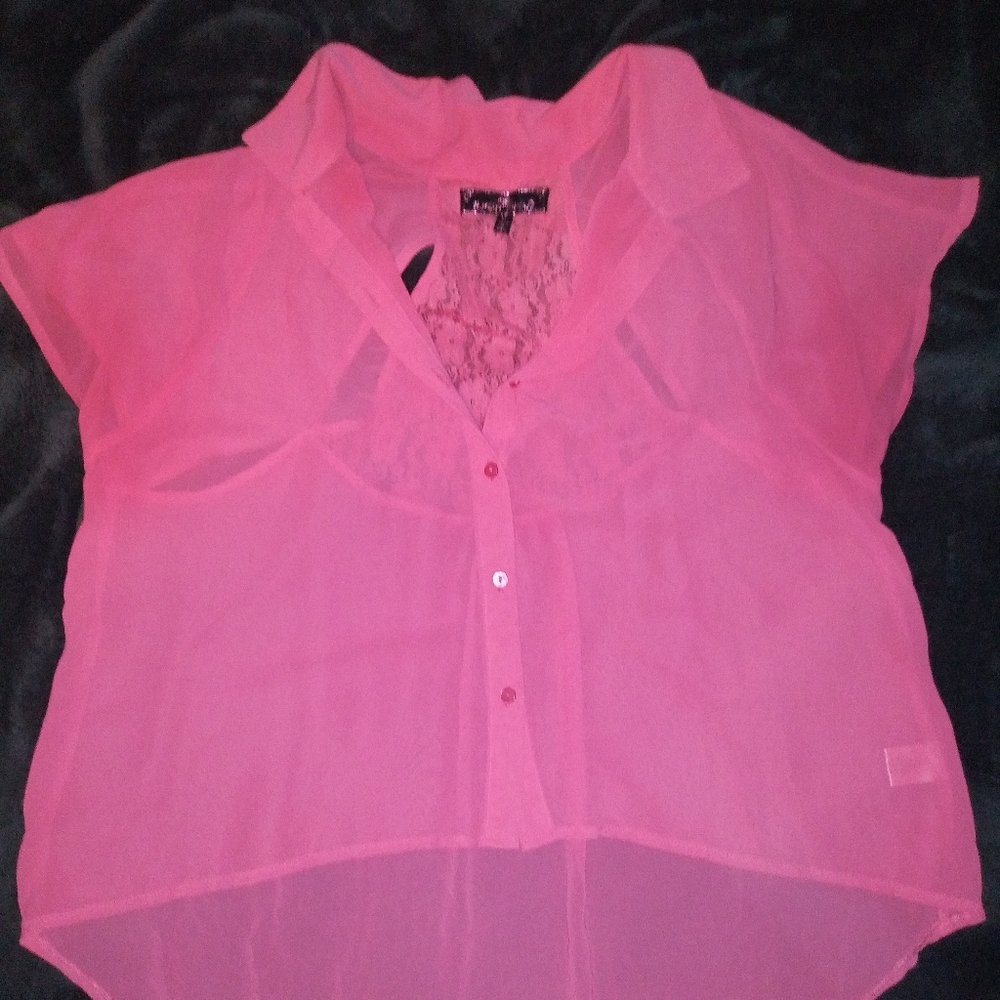 Ladies mesh blouse